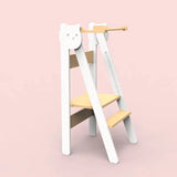 Baby Learning Tower Fall Prevention Montessori Learning Tower Baby Bench Staircase Children's Table