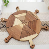 Wooden Pizza Plate Household Pizza Sliding Shovel Dessert Shop Anti scalding Cake Transport Baking Utensils Pizza Storage Board