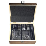 Ice tartar packaging box, wooden whiskey glass box, gift set, double cup whiskey storage box