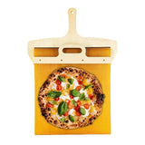 Wooden Pizza Plate Household Pizza Sliding Shovel Dessert Shop Anti scalding Cake Transport Baking Utensils Pizza Storage Board