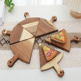 Wooden Pizza Plate Household Pizza Sliding Shovel Dessert Shop Anti scalding Cake Transport Baking Utensils Pizza Storage Board