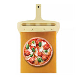 Wooden Pizza Plate Household Pizza Sliding Shovel Dessert Shop Anti scalding Cake Transport Baking Utensils Pizza Storage Board