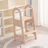 Baby Learning Tower Fall Prevention Montessori Learning Tower Baby Bench Staircase Children's Table