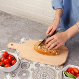 Wooden Pizza Plate Household Pizza Sliding Shovel Dessert Shop Anti scalding Cake Transport Baking Utensils Pizza Storage Board