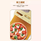 Wooden Pizza Plate Household Pizza Sliding Shovel Dessert Shop Anti scalding Cake Transport Baking Utensils Pizza Storage Board