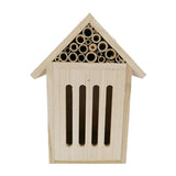 Wooden Outdoor Bee Nest Square Decoration Insect Bee Butterfly House Wooden Hanging Bee Insect Nest