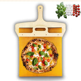 Wooden Pizza Plate Household Pizza Sliding Shovel Dessert Shop Anti scalding Cake Transport Baking Utensils Pizza Storage Board